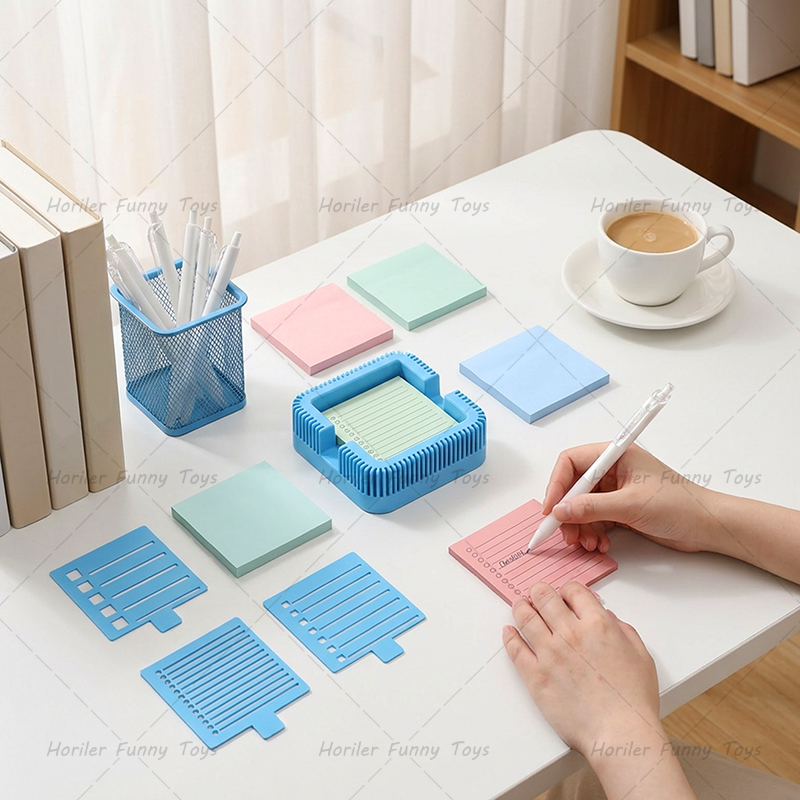 Sticky Note Dispenser - Organizzatore per Foglietti Adesivi, Set Porta