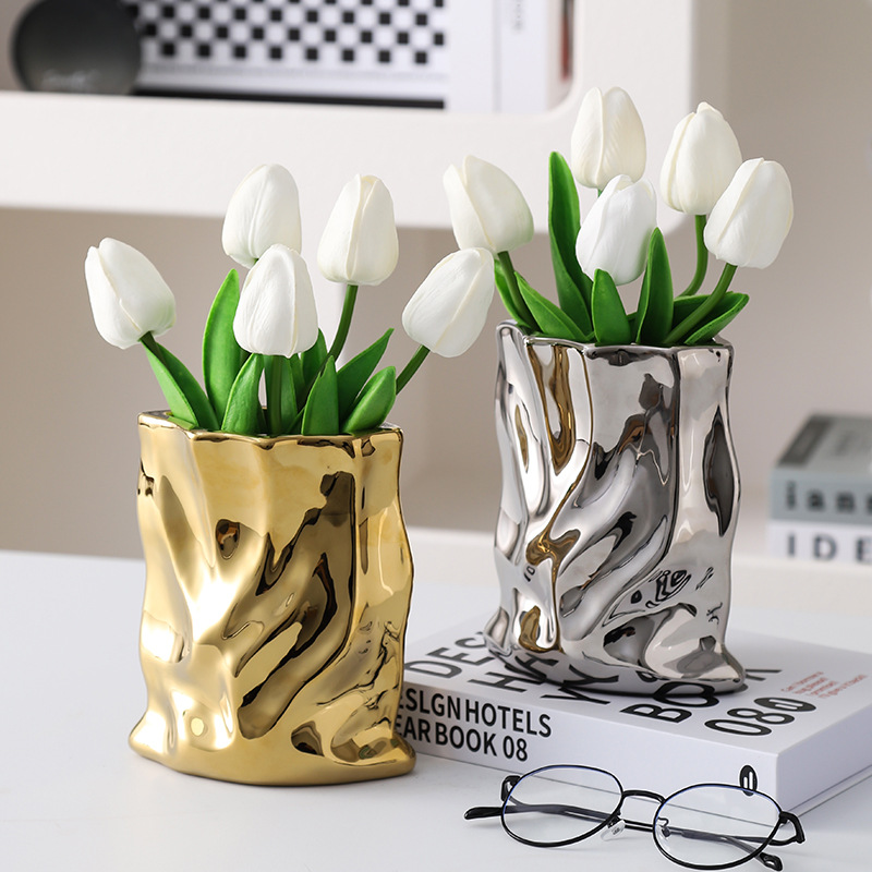 Home Office Form - Vaso irregolare in ceramica nordica vaso