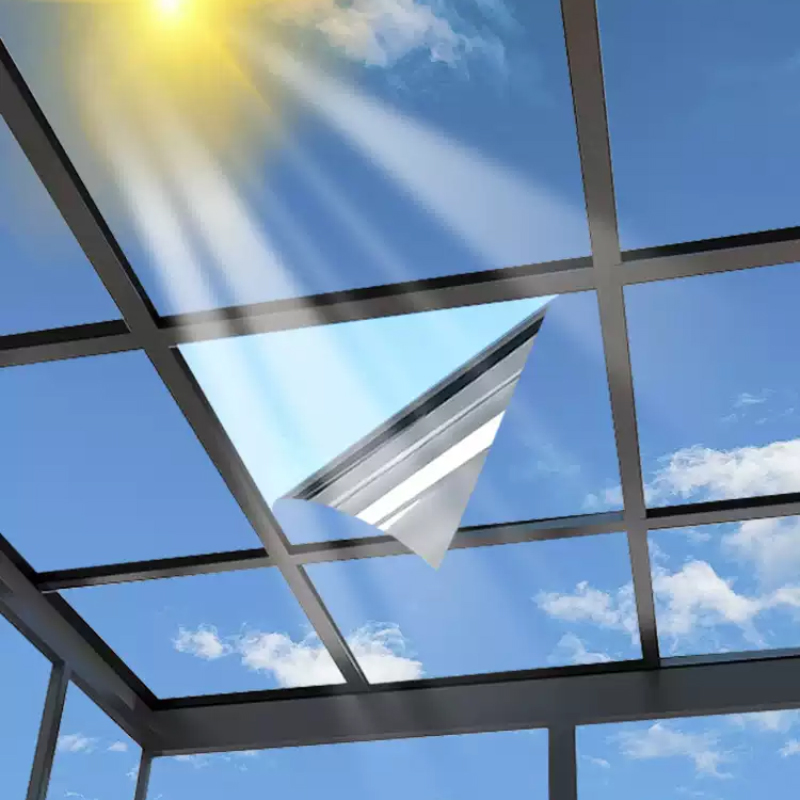 Home Office Windows - Pellicola per finestre riflettente unidirezionale per
