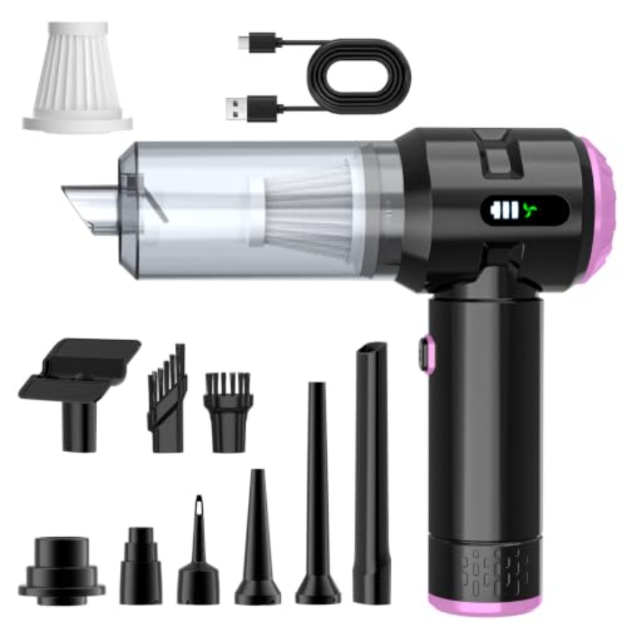 Home Office Kitchen - Aspirapolvere portatile per auto, casa, ufficio,