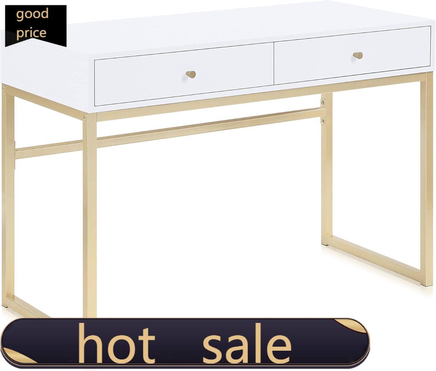 Home Office With Two Desks - Moderna Scrivania da 42 Pollici per