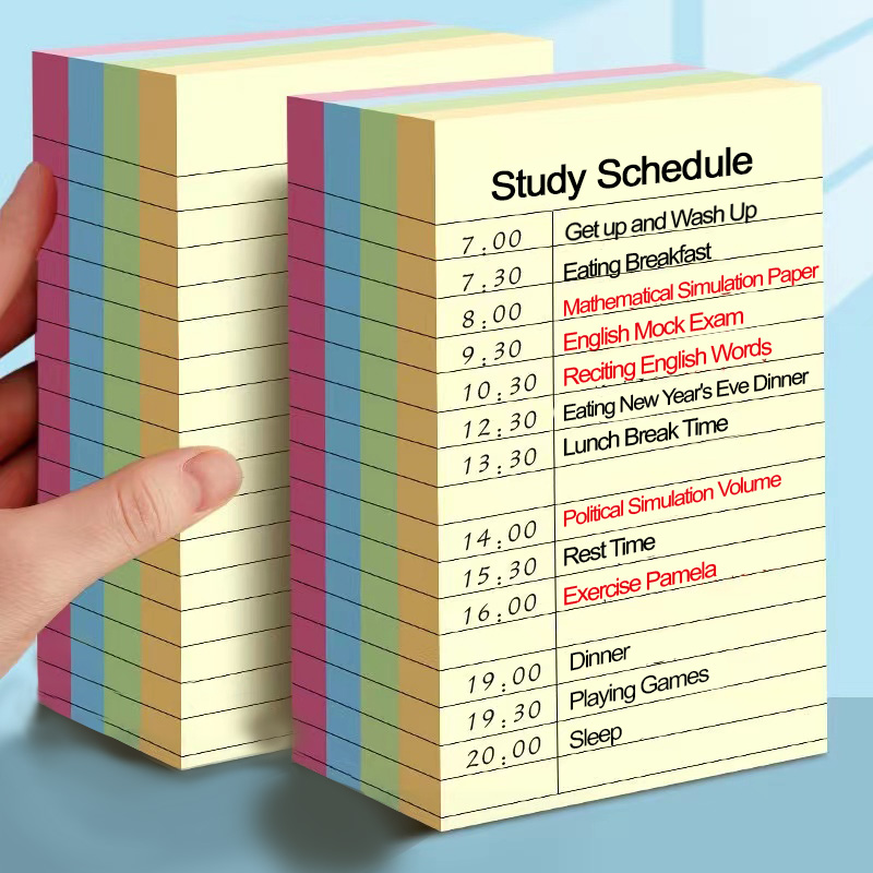 Sticky Note Dispenser - 200 fogli Line Sticky Notes 4