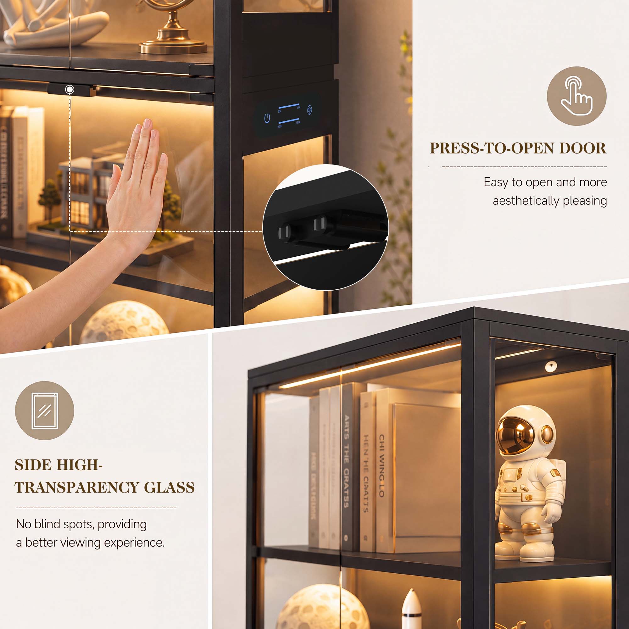 TCGBKAF Vetrina a 5 Ripiani co - Home Office Inspiration recensione e prezzo
