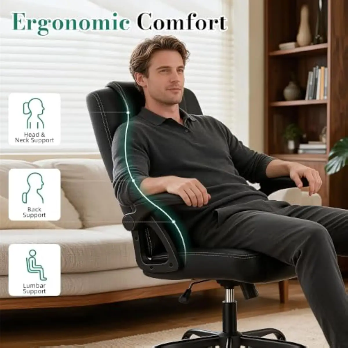 Sedia da ufficio ergonomica pe - Ergonomic Office Chair recensione e prezzo
