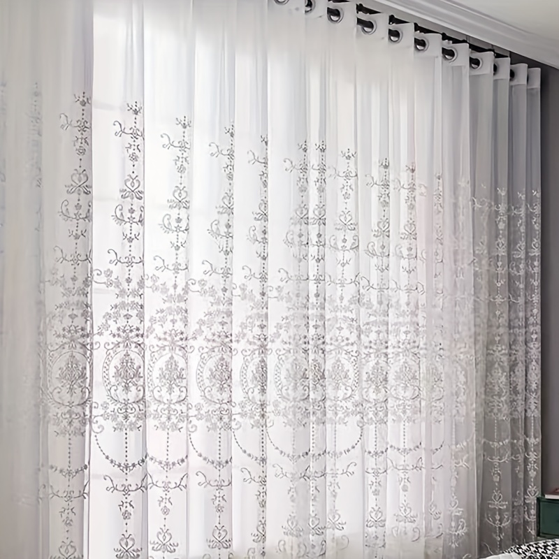 Tenda Trasparente Ricamata Bia - Home Office Inspiration recensione e prezzo