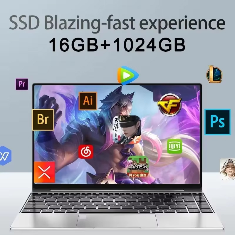 Nuovo Laptop Ultra Sottile 14. - Home Office Windows recensione e prezzo