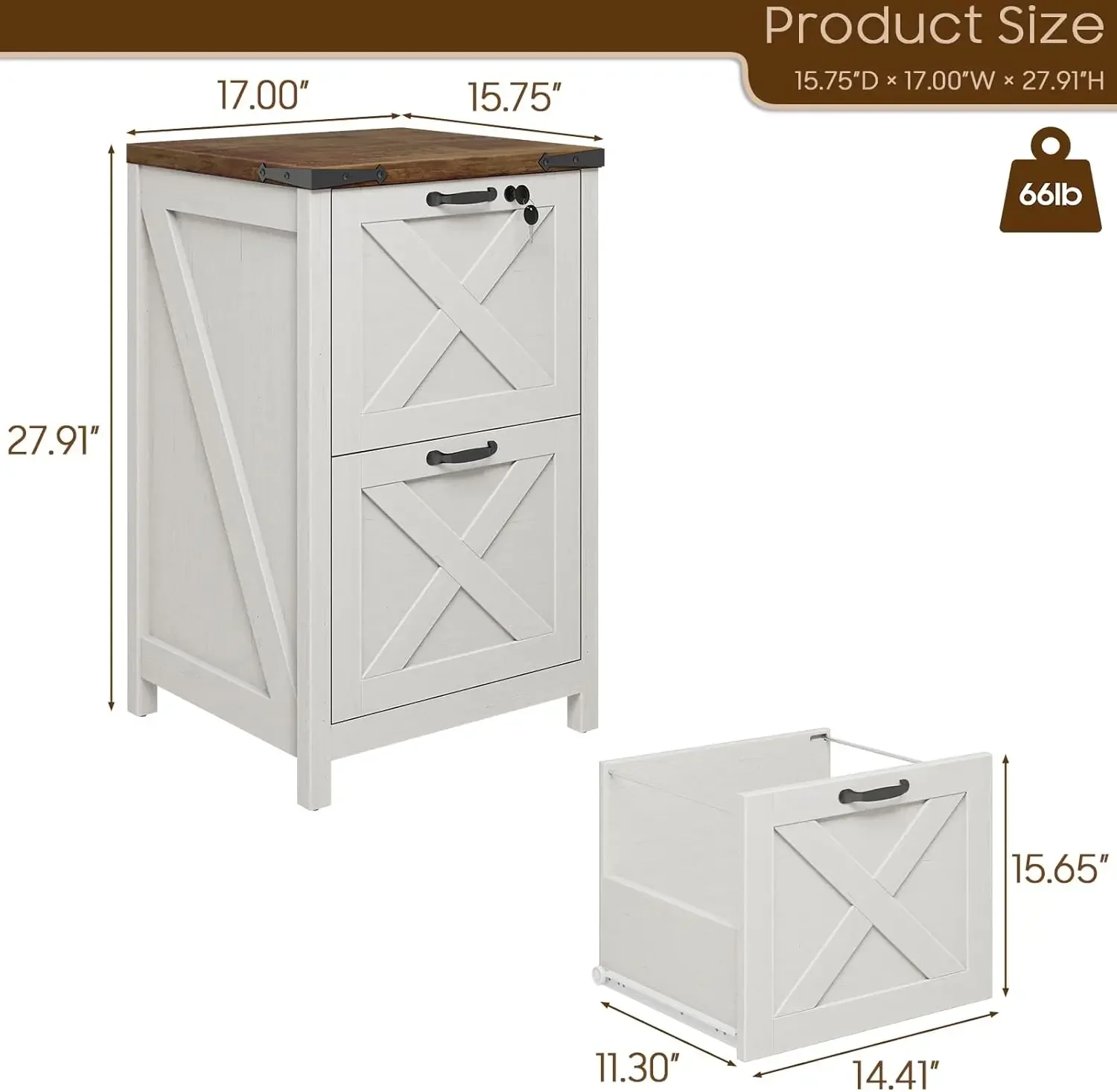 Armadietto verticale bianco in - Home Office With Two Desks recensione e prezzo