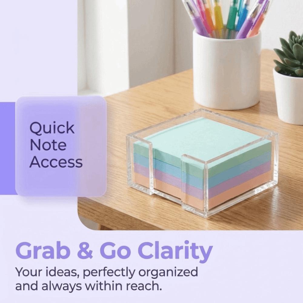 Portablocco Trasparente Multif - Sticky Note Dispenser recensione e prezzo