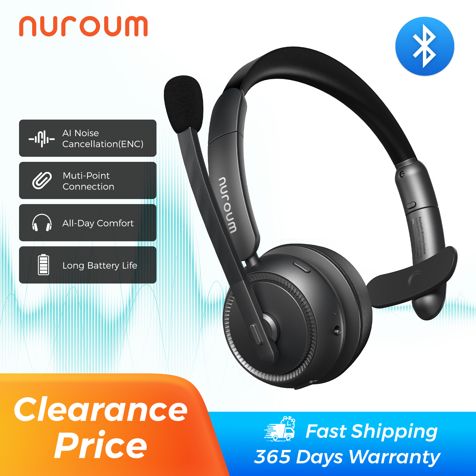 Cuffie Wireless Over-Ear Bluet - Home Office Of Microsoft recensione e prezzo