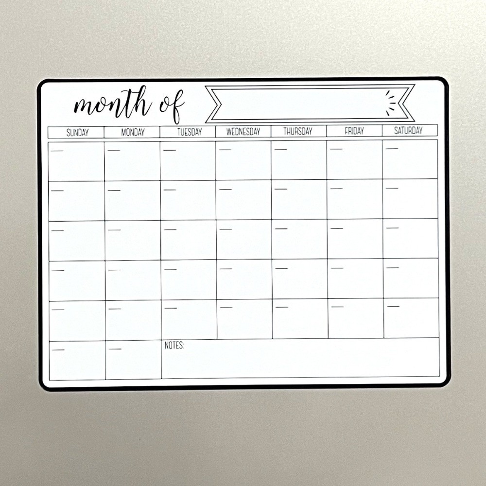 Calendario magnetico portatile - Magnetic Calendar Board recensione e prezzo