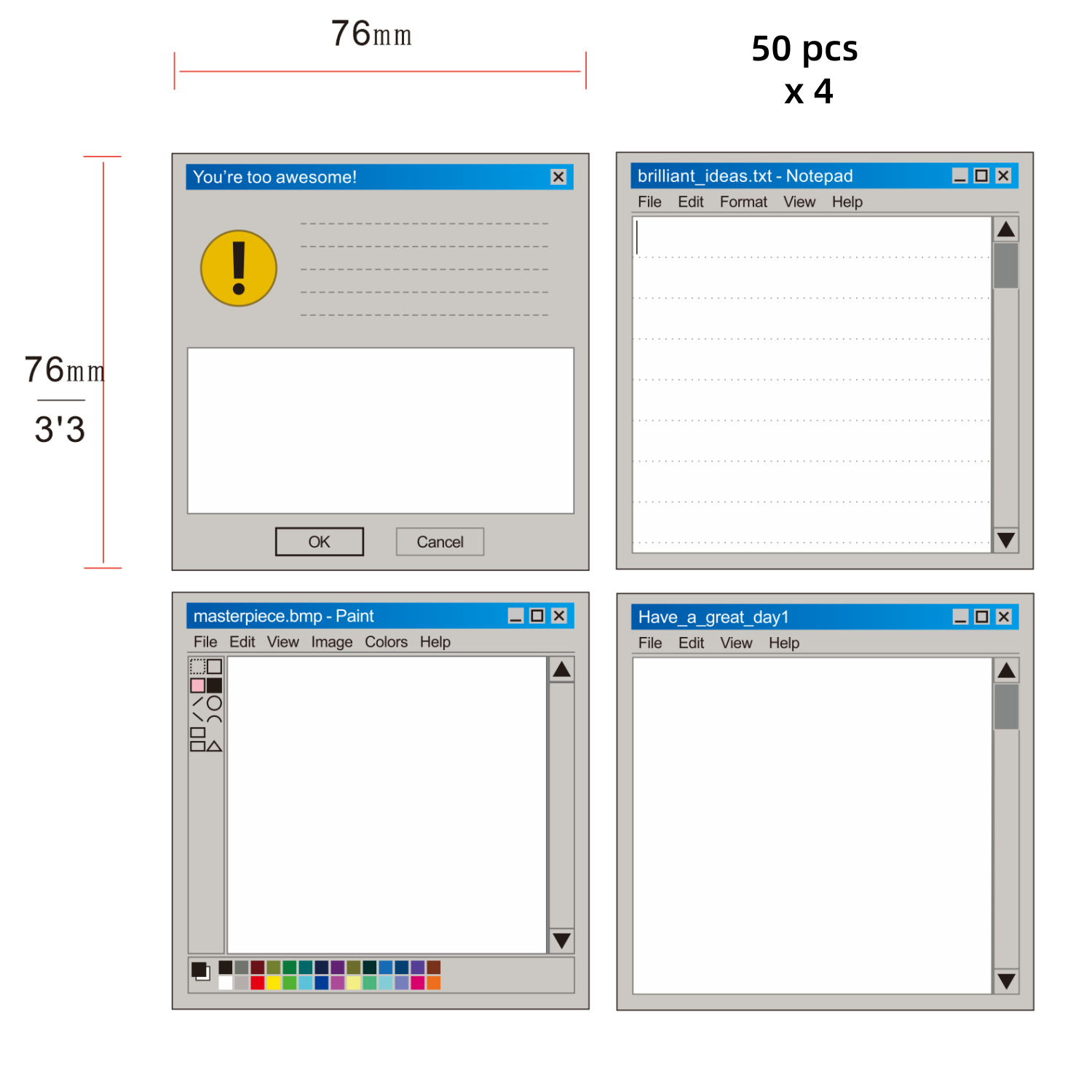 4 Stili di Note Adesive Vintag - Sticky Note Dispenser recensione e prezzo