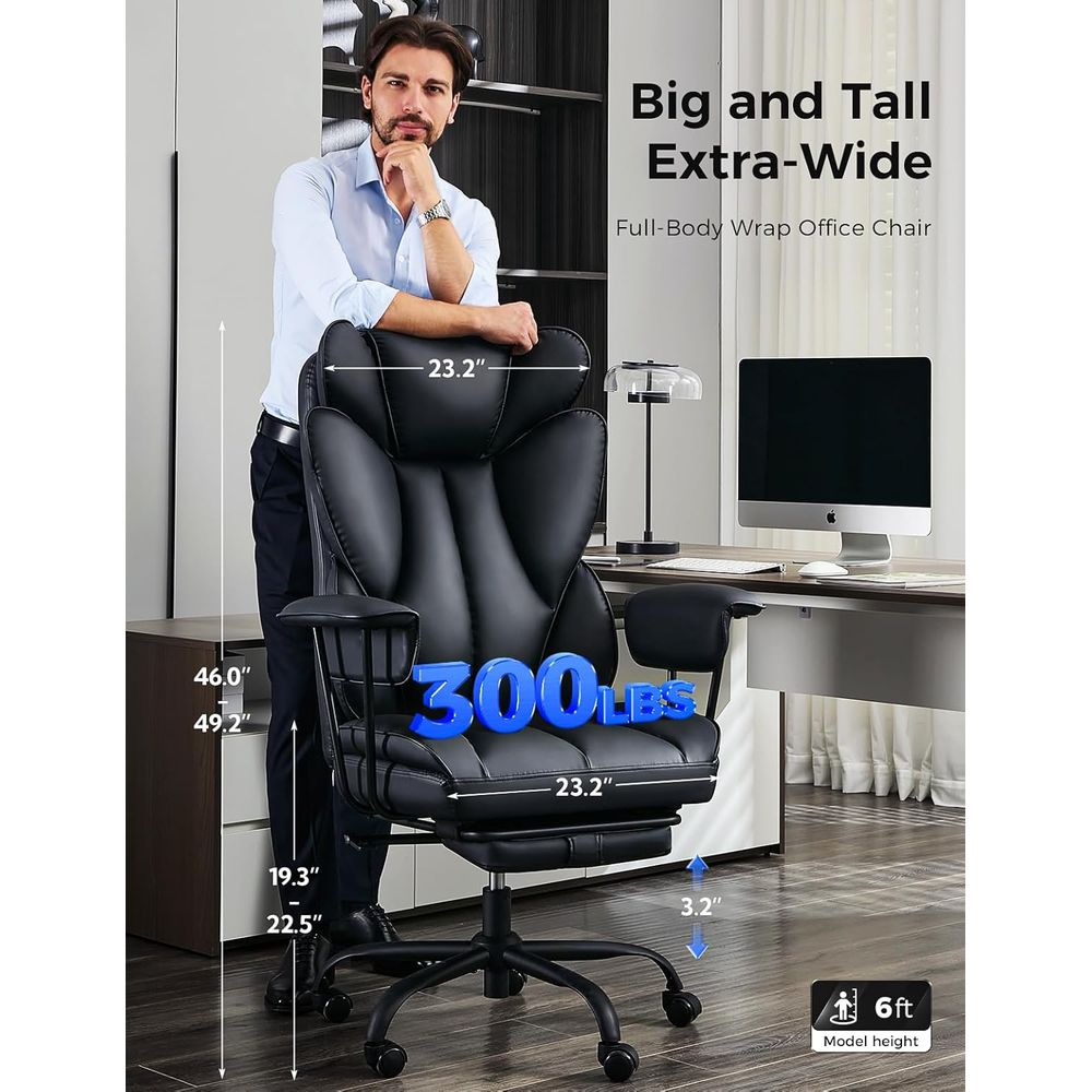 Sedia da Ufficio Grande e Alta - Ergonomic Office Chair recensione e prezzo
