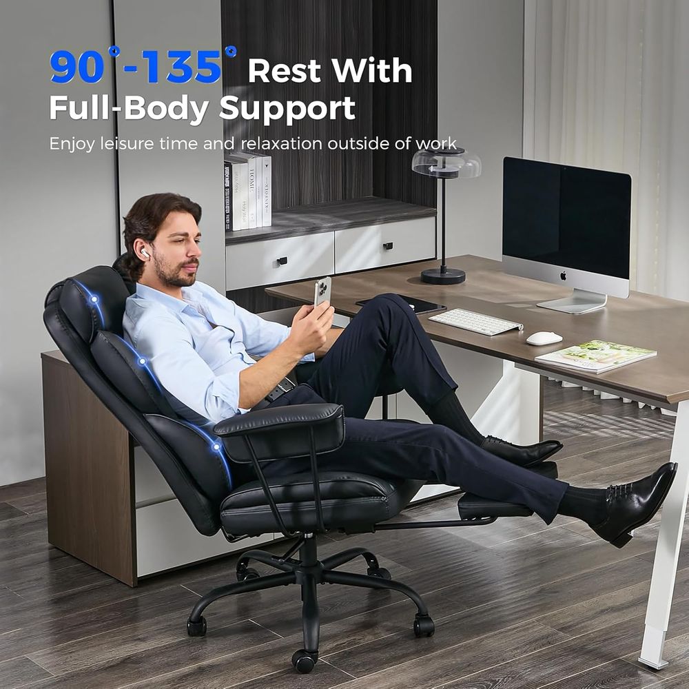 Sedia da Ufficio Grande e Alta - Ergonomic Office Chair recensione e prezzo