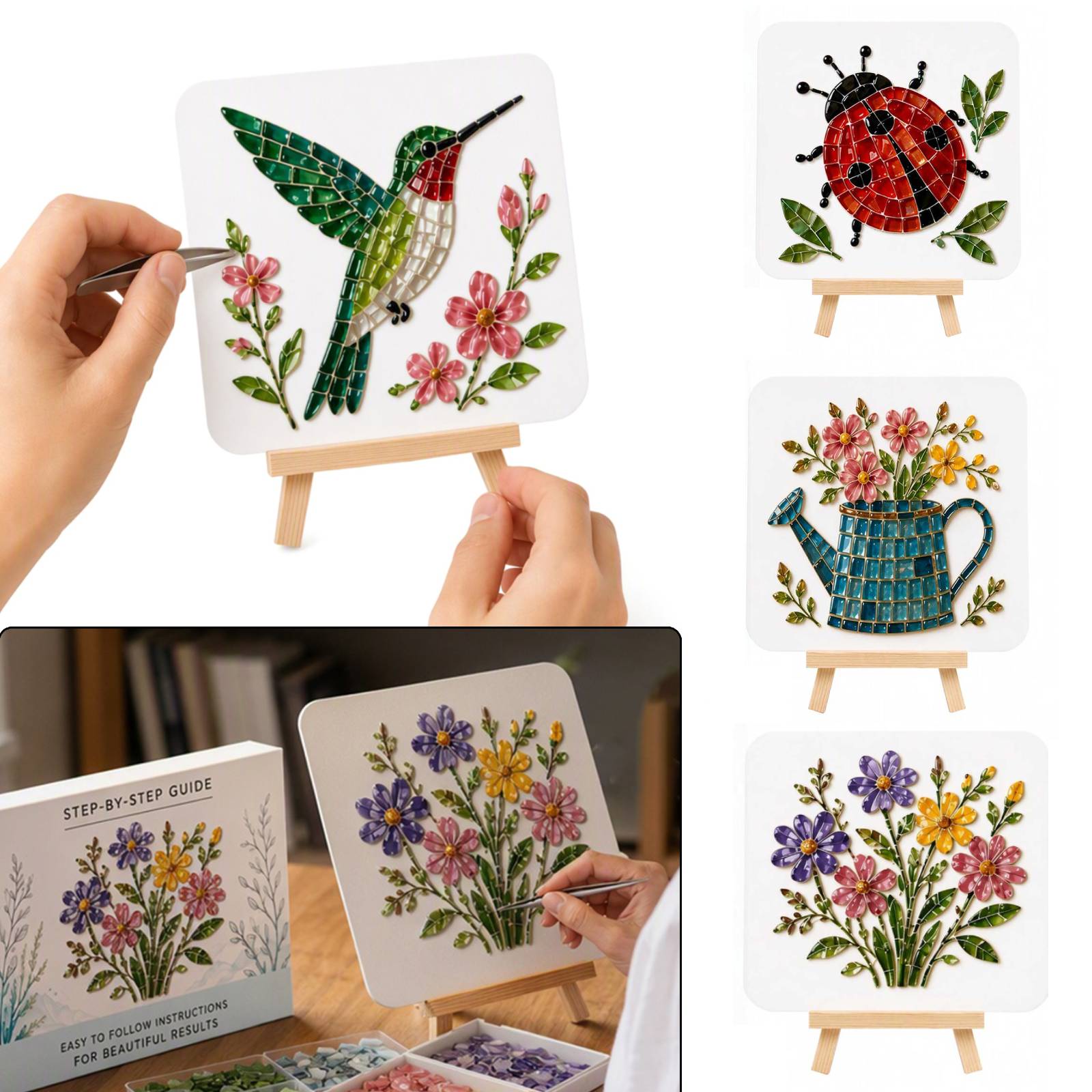 Kit Mosaico in Vetro Marino Fa - Home Office Inspiration recensione e prezzo