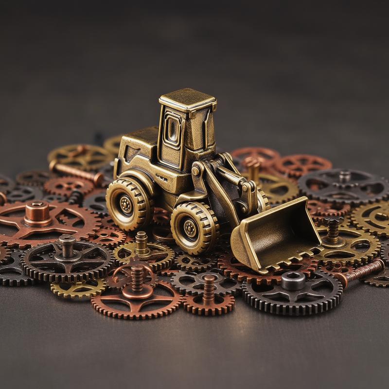 Statua di Bulldozer in Ottone, - Home Office Architecture recensione e prezzo