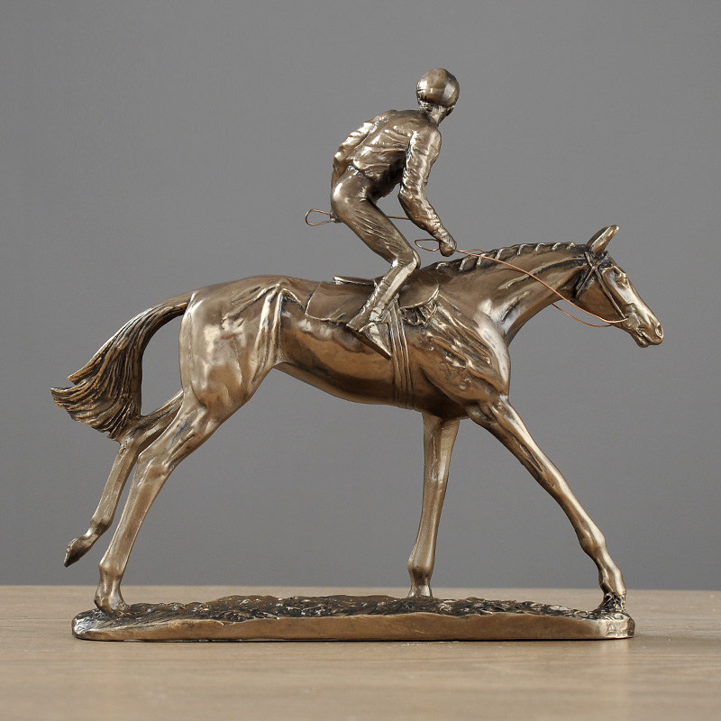 Statua di Due Cavaliere in Res - Home Office With Two Desks recensione e prezzo