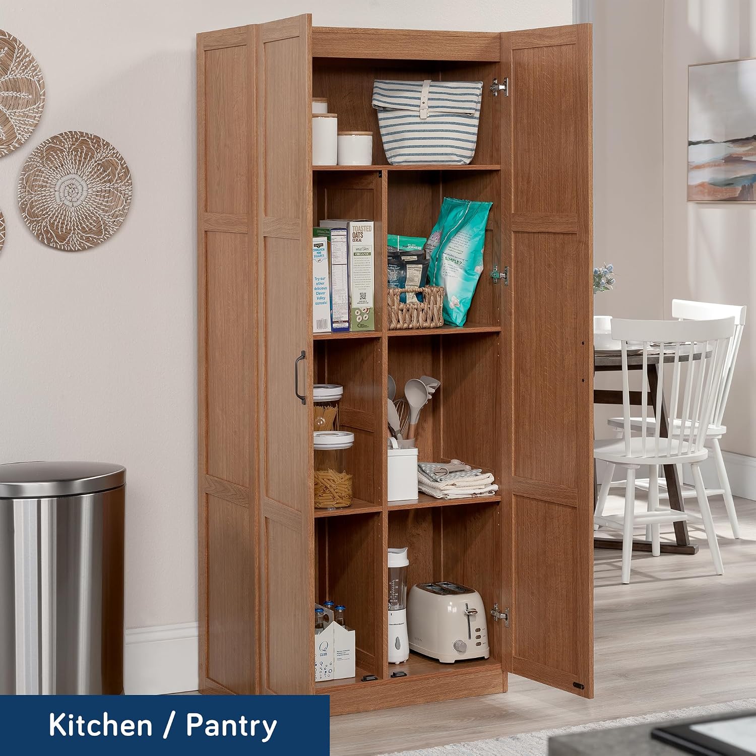 Armadio alto con ripiani, disp - Home Office Kitchen recensione e prezzo