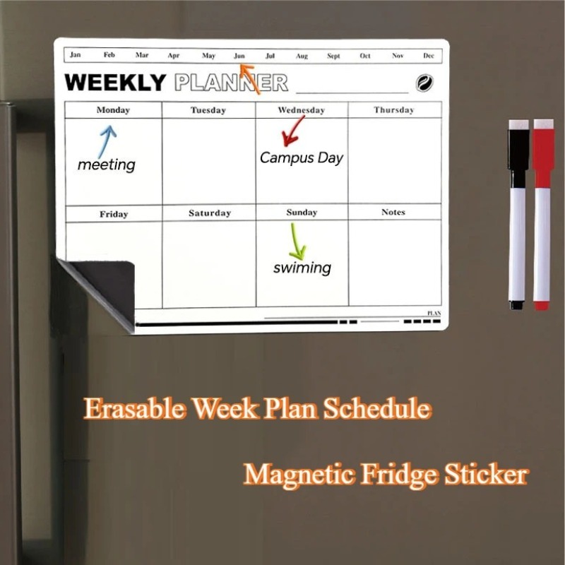 Agenda settimanale cancellabil - Magnetic Calendar Board recensione e prezzo