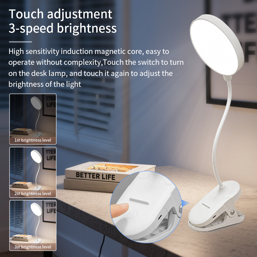 Lampada da Scrivania a Clip LE - Desk Lamp Led recensione e prezzo