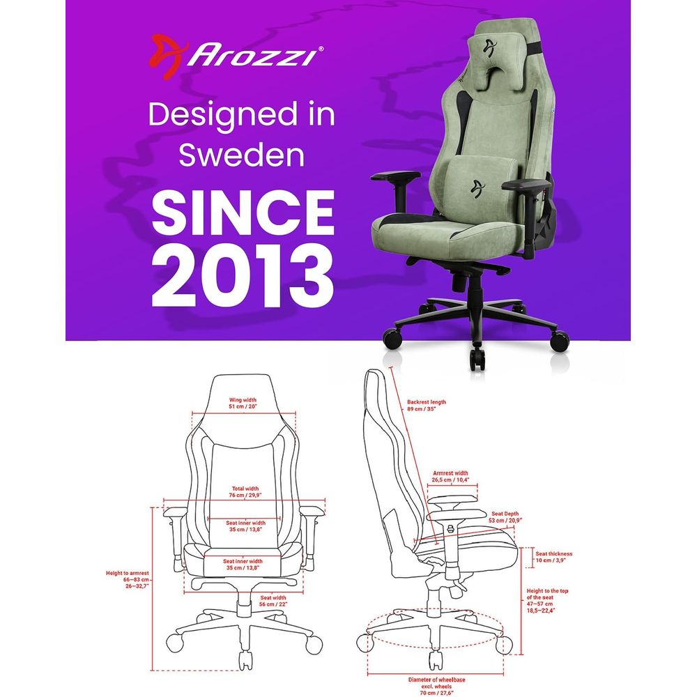 Sedia da Gaming Ergonomica Gra - Ergonomic Office Chair recensione e prezzo