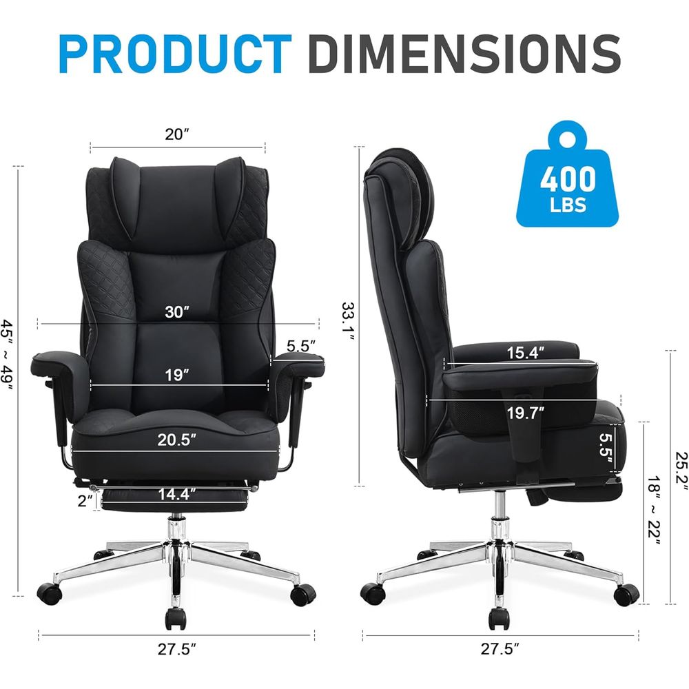 Sedia da ufficio grande e alta - Ergonomic Office Chair recensione e prezzo