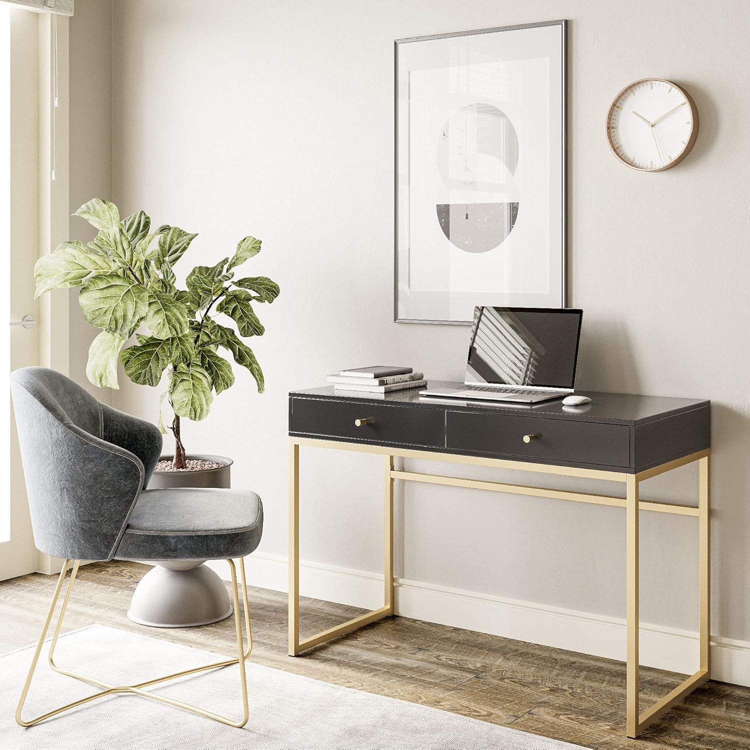 Toeletta da 42 Pollici o Scriv - Home Office With Two Desks recensione e prezzo