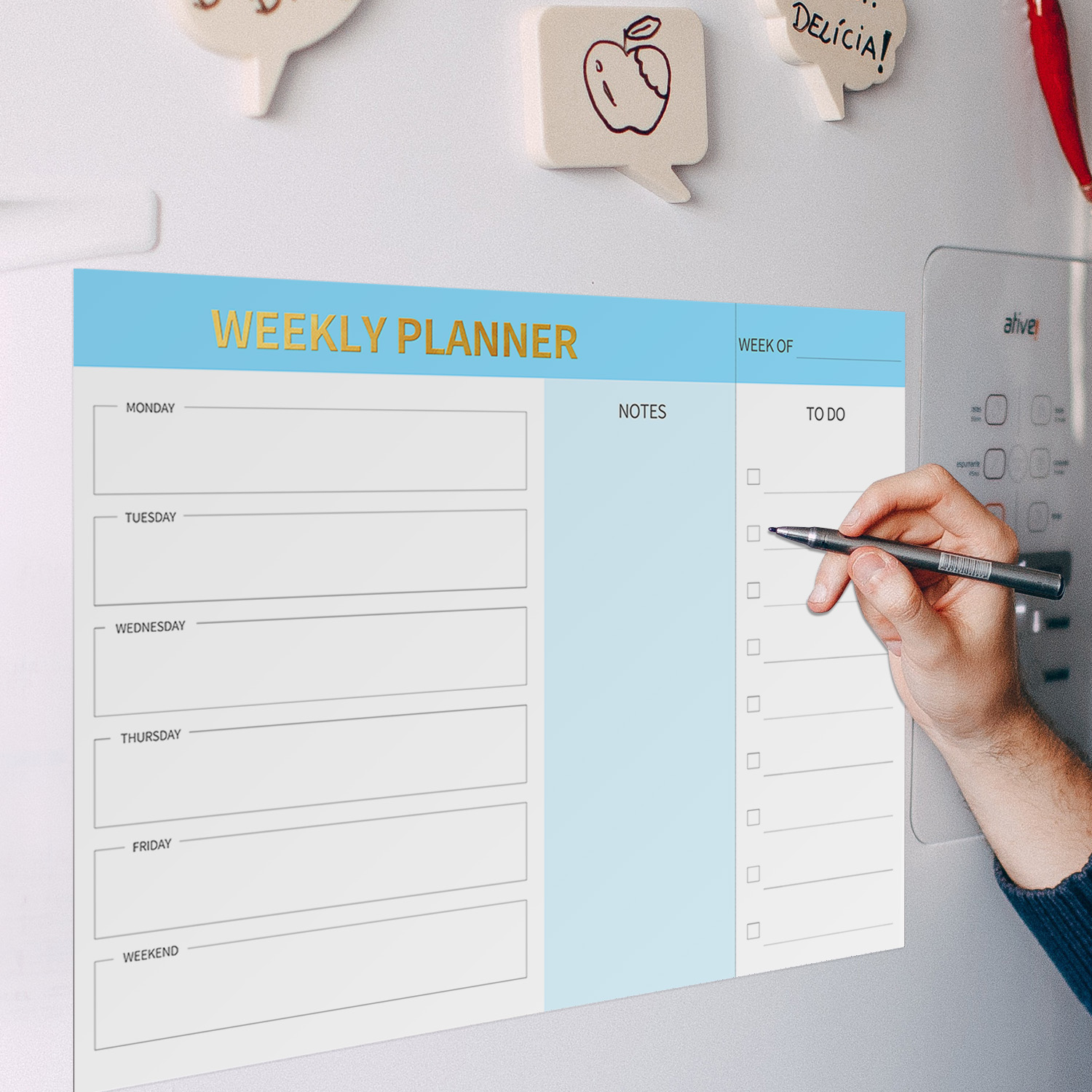 Lavagna magnetica per frigorif - Magnetic Calendar Board recensione e prezzo