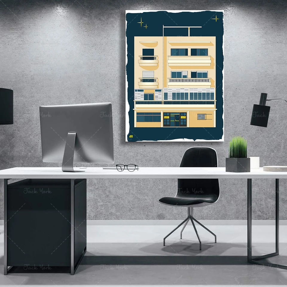 Bauhaus Tel Aviv Stampa Stampe - Home Office Architecture recensione e prezzo