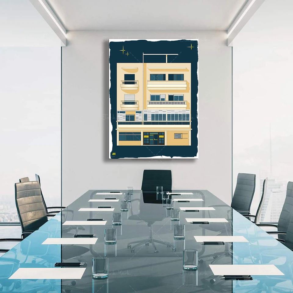 Bauhaus Tel Aviv Stampa Stampe - Home Office Architecture recensione e prezzo