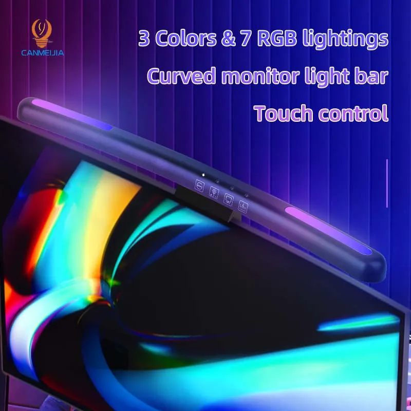 Monitor a LED curvo barra lumi - Home Office Inspiration recensione e prezzo